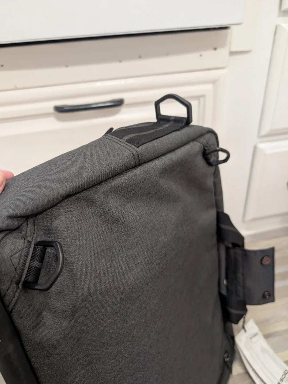 NWT Solo New York Duane Hybrid Briefcase Backpack Grey